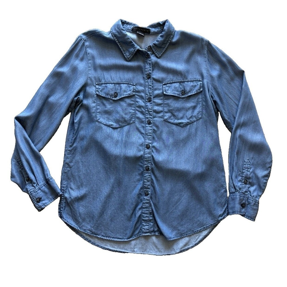 Sanctuary Women's Lightweight Jean Shirt Size S